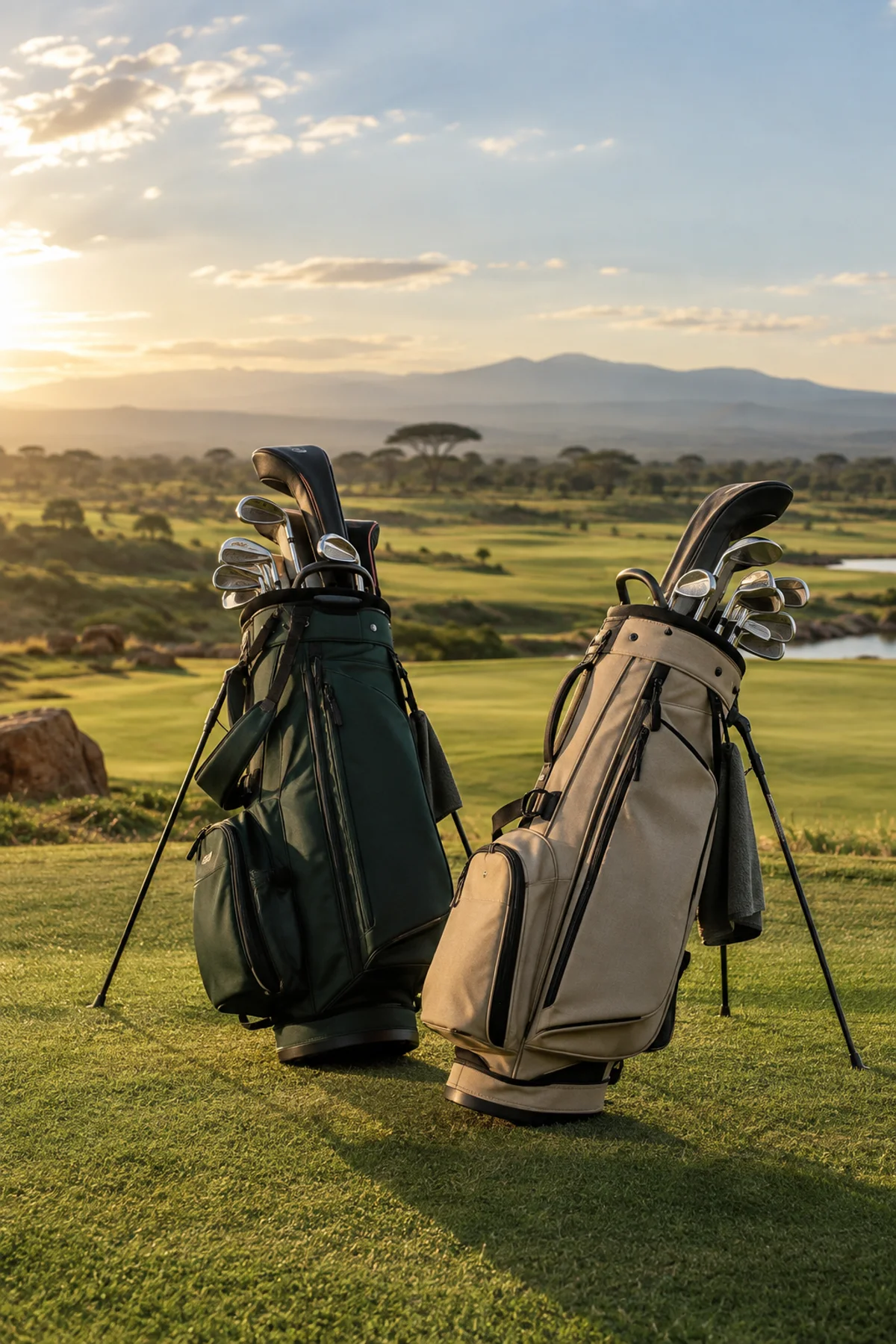 Bags at Karibu Golf Kenya